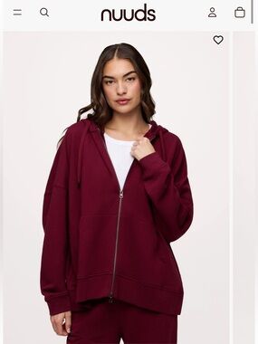 Nuuds Two-way Zip Hoodie